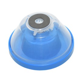 F Fityle Drill Dust Cover Collector Bowl Catcher Dust Collection Box Nonslip Sponge Shockproof Dustproof for Door Frame Installation, Blue
