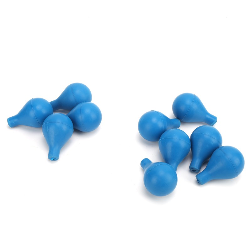 10Pcs Suction Balls Laboratory Rubber Bulbs for Graduated Tubes Droppers