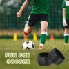 YELARXI Soccer Shin Guard Strap Polypropylene Anti Slip Shin Fixed