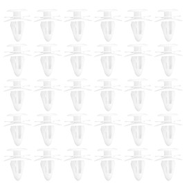 LT Easiyl 30 Stück Heckklappen Innenverkleidungsschutz Dekorative Clips Gepäckraumdeckel Innenverkleidungs-Befestigungsclips 0155309791 Kompatibel mit Nissan Qashqai Weiss