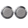 X AUTOHAUX 2 x 4 inch speaker cover grill 124