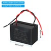 PATIKIL CBB61 Ceiling Fan Capacitor, 1Pcs 30uF 450V AC 50/60HZ