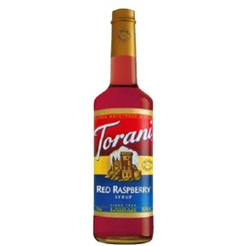 Torani Red Raspberry Syrup, Dairy Friendly 750mL