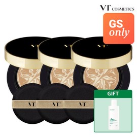 VT Cosmetics [VT][GS Exclusive] Essence Skin Foundation Pact 3 Full-size Products + Free Gift / [VT][GS단독] 에센스 스킨 파운데이션 팩트 본품 3개+증정