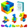 OUXIA Magnetic Building Blocks Magic Magnetic 3D Puzzle Cubes, Set