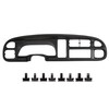 KUAFU Dash Bezel Cover Compatible with 1998-2002 Dodge Ram Truck