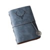 tooloflife 6-Ring Notebook Binder, A6 PU Leather Loose Leaf Notebook