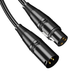 6 Meters XLR Microphone Cable, Firmly Connected with Stable Transmission for Male to Female Audio Cable