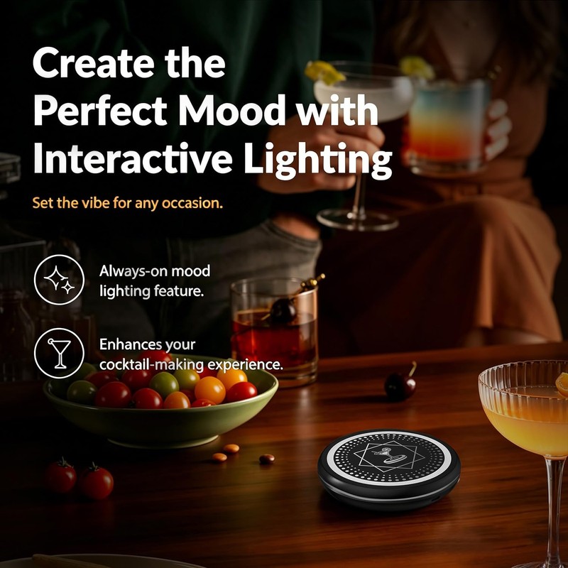 Smart Cocktail Maker for Home Bar, Cool Gadget Gift for