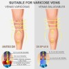Medias Calcetas Compresión Deportivas Alivia Varices 8pcs