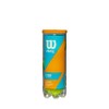 Wilson Profile All Court Tennis Balls - Yellow, 3 Ball