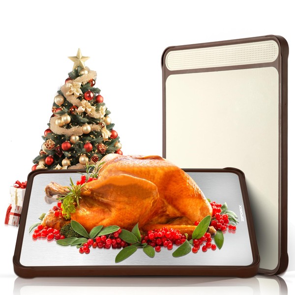 Premium Stainless Steel Cutting Board - 2025 Upgrade 2 in