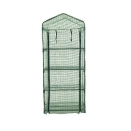 GOJOOASIS 4 Tier Mini Portable Garden Greenhouse Plants Shed Hot House for Indoor and Outdoor