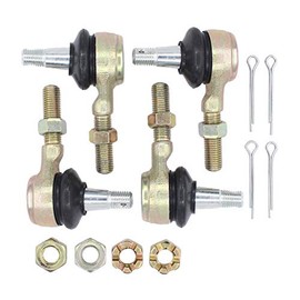 ApplianPar Pack of 2 Tie Rod End Kit for Yamaha Breeze 125 Grizzly 350 Grizzly 550 Grizzly 600 700 Kodiak 400 Moto 4 Raptor 250