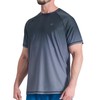 Camisetas de natación para hombre, protección solar UPF 50+, playera