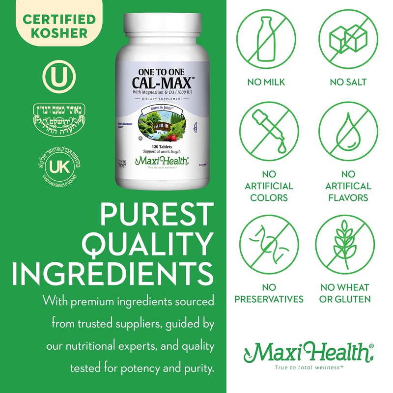 500 mg Calcium Supplement with Vitamin D3 (1000 IU) and