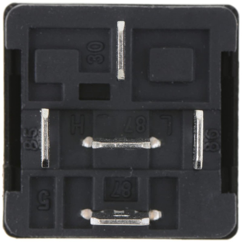 Bosch 0986AH0602 Mini Relay 12V 20A, 2x87, IP5K4, Operating Temperature