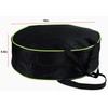 INLETTER Round Cable Organizer Bag - Heavy Duty Water Resistant