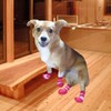 Lunali Dog Socks Socks for Dogs Anti-slip Velcro Set of