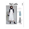 McCall's Learn Misses' Skirt Overalls Sewing Pattern Kit, Design Code