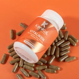 Alga Espirulina Maca Cúrcuma Vitaliken Kenkoi 1 Mes Sin Sabor