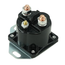 SW1951C Starter Solenoid 12V 3 Terminals Replacement for Fo-rd F150 F250 F350 F450 F550 E150 E250 E350 Es-cort Bro-nco Mus-tang Ranger E5TZ-11450-A E9TZ-11450-B