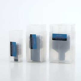 Impact Socket Adapter Set, 3/4" to 1/2", 1/2" to 3/4", 1/2" to 3/8" Socket Adapter, Socket Reducer Set for Impact Wrench/Drill/Driver, 3pcs