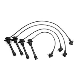 uxcell Car Spark Plug Wires Set of 4 Ignition Wire for Toyota Celica Corolla 1993-1997 Paseo 8128 Te41