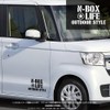 [KAIMIRU STORE] Honda N-BOX NB Stencil Camping Mini Car Emblem