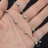 LIBERTY-M Ball Chain Necklace, Celebrity Wear Model, Stylish Design, Men's
