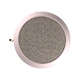 KREAFUNK aJAZZ Bluetooth Design Speaker with Voice Assistant Control and Wireless Qi Charging Technology, Dusty Pink
