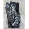 BOSmoto Leather Motorcycle Gloves Retro Old-School Cafe Racer Chopper Black,