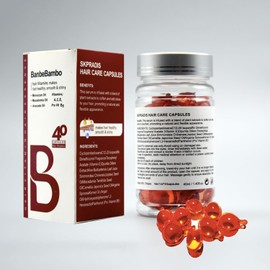 Hair Care Serum Oil, Conditioner for Frizzy Dry Damaged,Smoothing Serum, Argan Moroccan & Avocado Oil,Hair Care for Man&Woman,Apply Leave-in Capsules to Dry Damaged Hair as mask-1.4 fl.oz