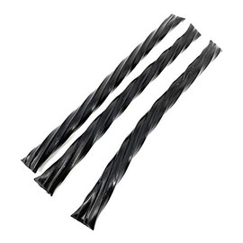 Menozzi De Rosa, Tortigloni Chewy Black Licorice Long Stick Cut w/ 3x Licorice Extract (2 Lbs)