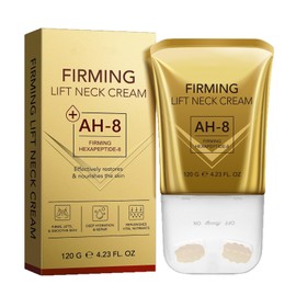 AH-8 Firming Neck Cream for Crepey Skin Body Care Comfort, Roller Neck Cream, With Double Roller Massage, Reduce Wrinkles Fine Lines And Double Chin