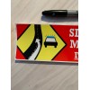 Bumper Sticker Slow Down Move Over It’s The Law 3x10