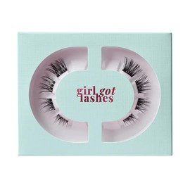 GirlGotLashes Mini Box Everyday Edition No. 3 - Eyelash Extensions for Home - 1 Pair of Eyelashes - Lashes with 5-7 Days Hold - Vegan - Handmade
