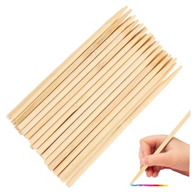 Veemoon 30pcs Scratch Wood Sticks for Multi Purpose Stylus Tools for Drawing Safe and Smooth Design for DIY