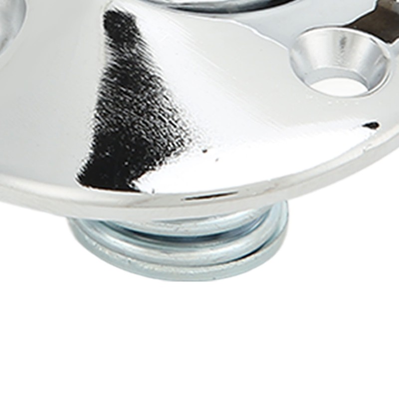 Car Sun Visor Support Brackets with Screw Bushing Chrome Plating