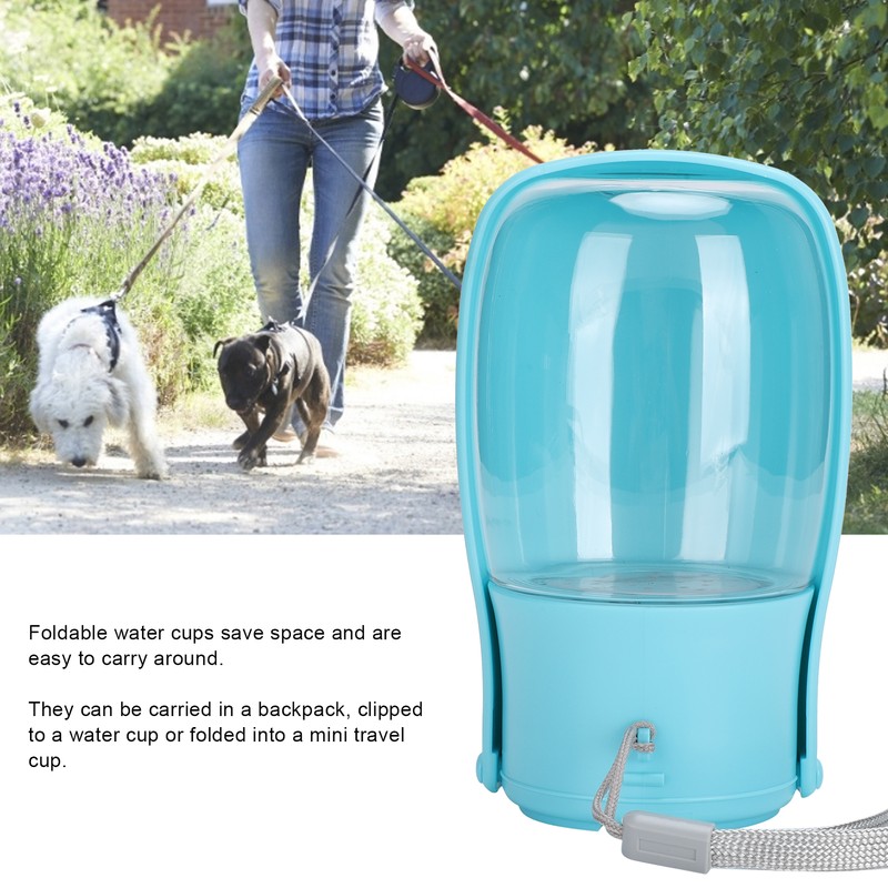 Plastic Pet Outdoor Travel Portable Folding Drinking Water Bottle Kettle