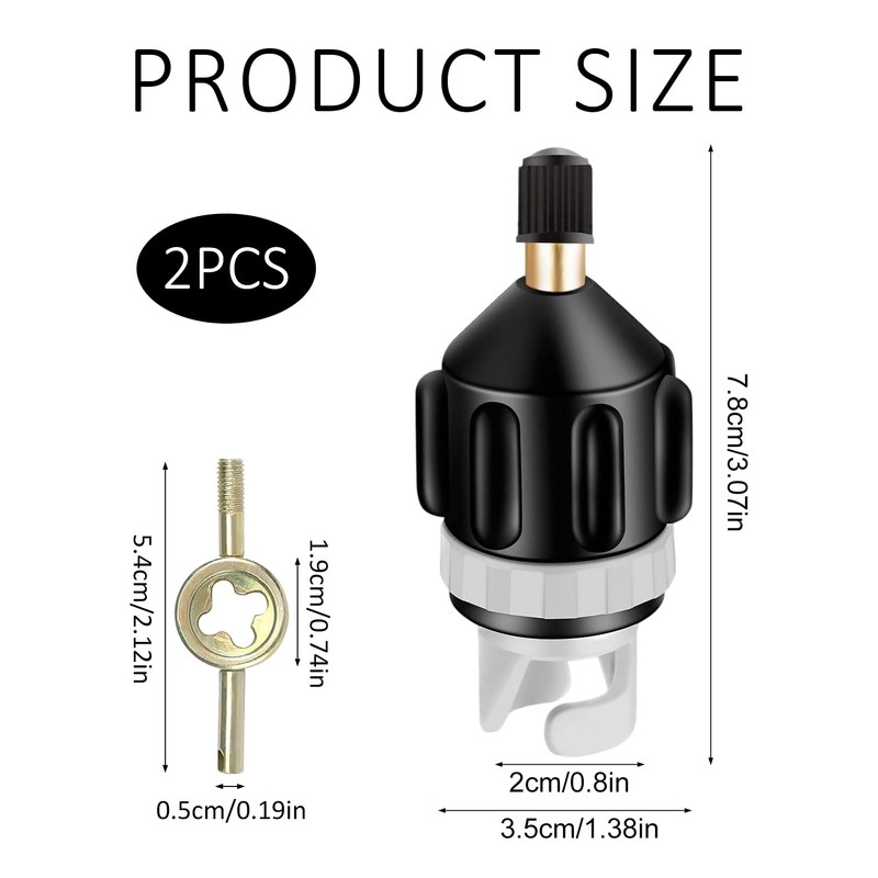 Xiqunw SUP Valve Adapter, Sup Compressor Adapter Sup Valve SUP