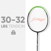 Li-Ning G-Force Superlite 3500 Carbon-Fiber Strung Badminton Racquet with Free