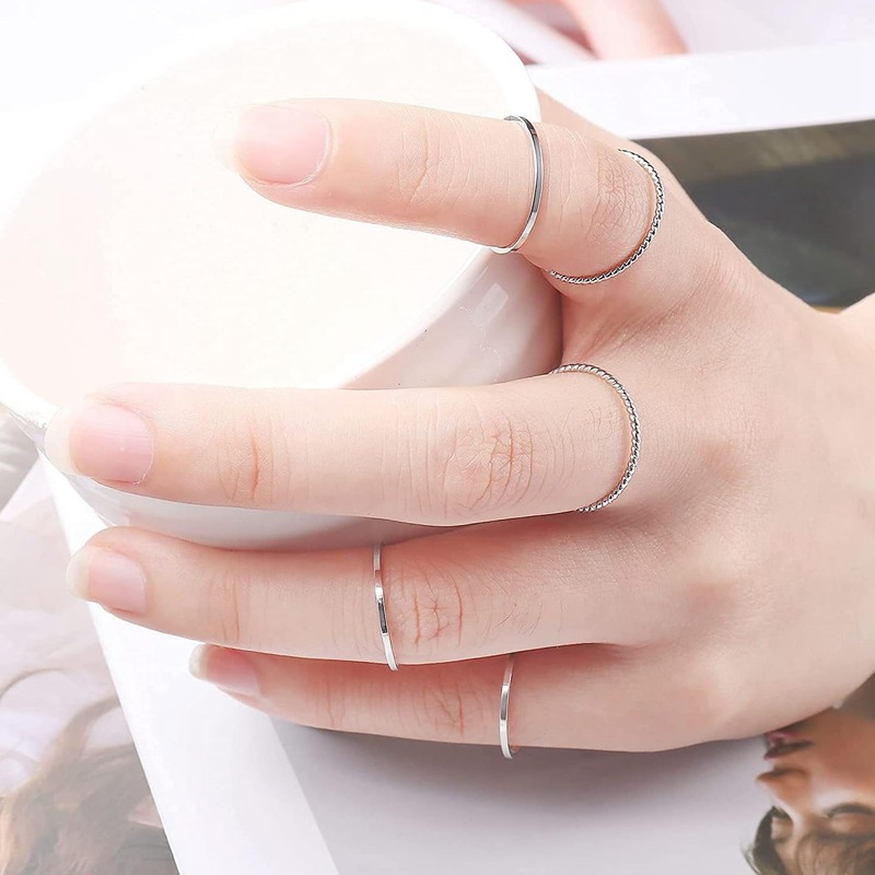 KALVICA c 30 pcs rings set, Copper