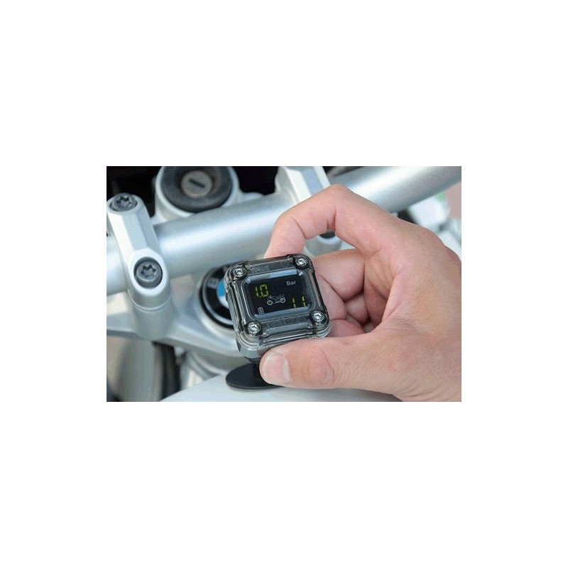 Wireless Tire Pressure Monitor for Motorcycles Airmoni Bike
