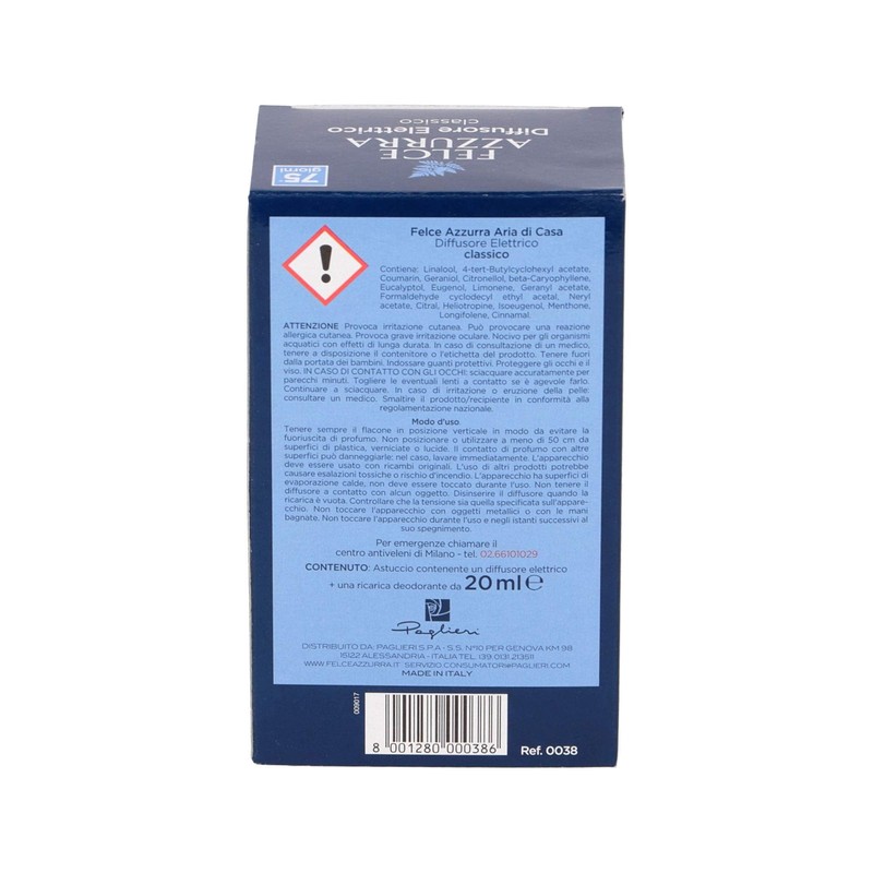 Felce Azzurra Home Air Electric Base Talc Classic 20ml