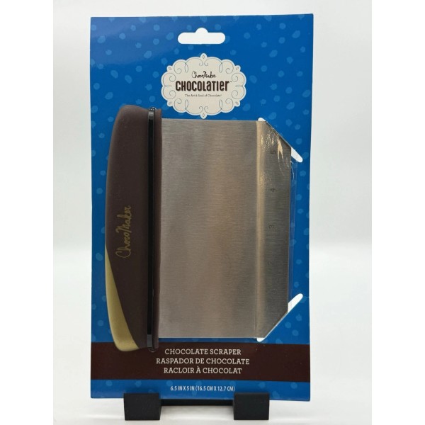 Chocomaker Chocolate Scraper, Stainless Steel Counter Scraper 6" Blade Brand