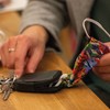 TROIKA Pocket Click – KR8-77/LE – Key Ring – Bag