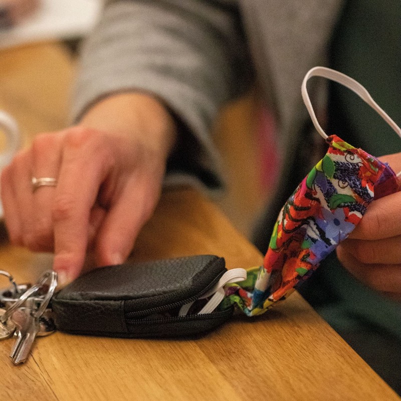 TROIKA Pocket Click – KR8-77/LE – Key Ring – Bag