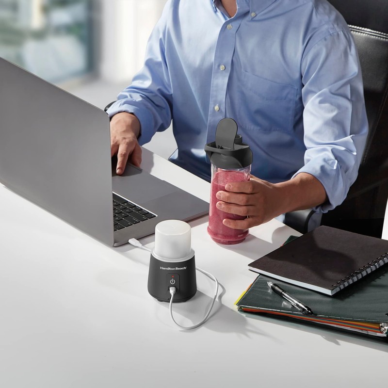 Hamilton Beach Mini Cordless Portable Personal Blender for Shakes and