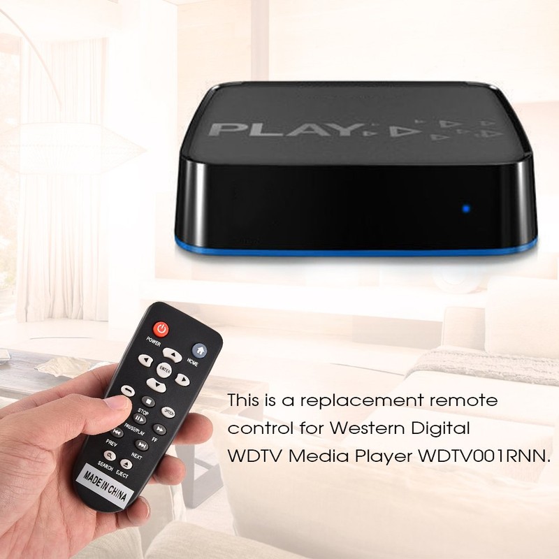 Remote Control for Western Digital WDTV Media Player WDTV001RNN